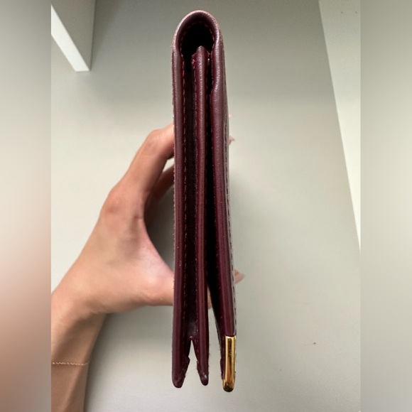 Must De Cartier Leather Bifold Long Wallet - Picture 3 of 13